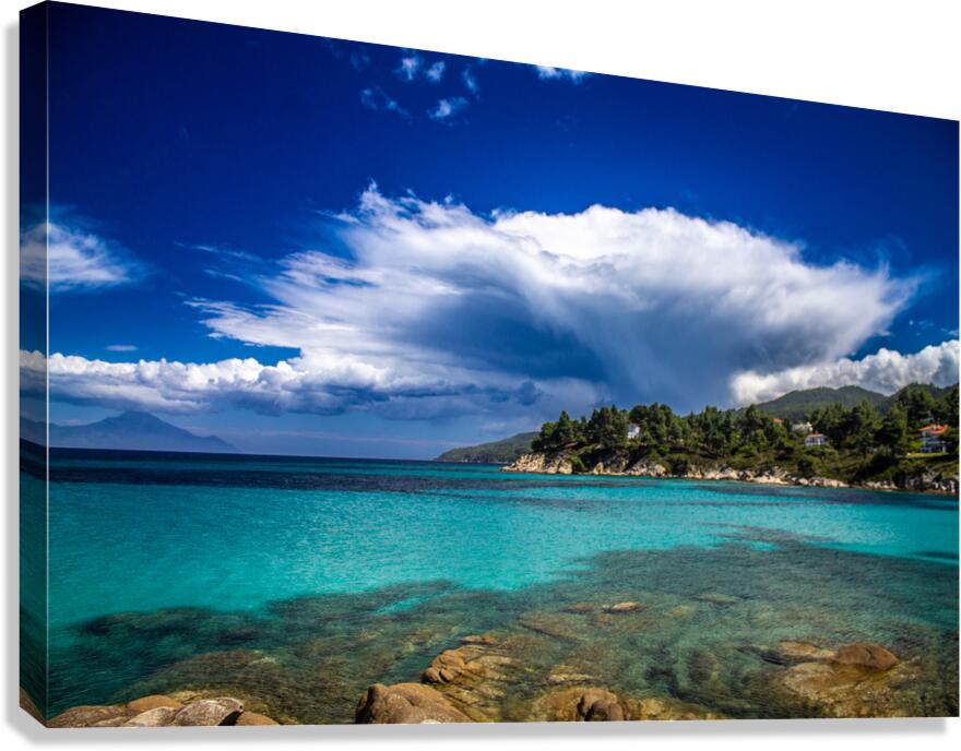 Spring Showers Canvas Print