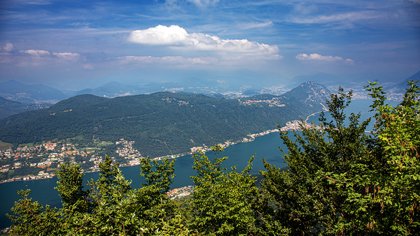 Lugano Lake 4 Print