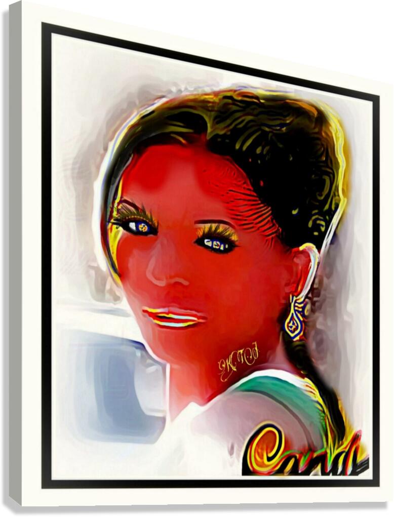 Chromatic Candy 03-01 2D Canvas Print