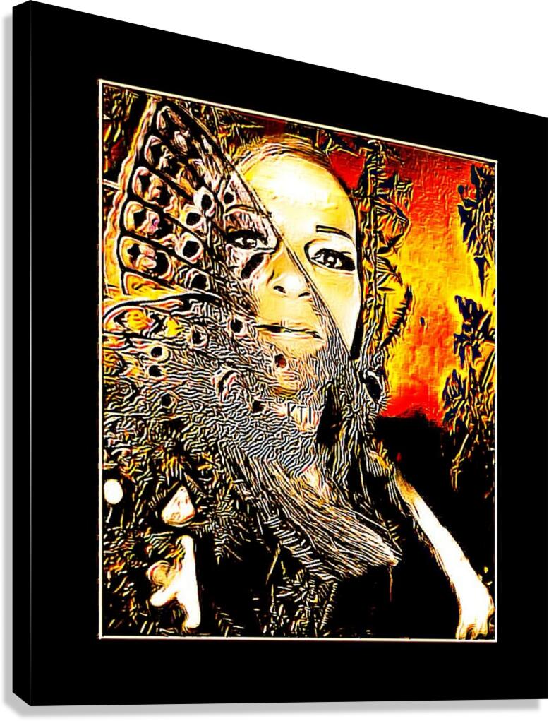 Butterflies & Candy 01 2D Canvas Print