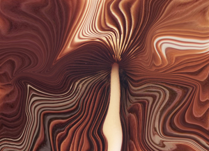 Beauitul Brown Abstract Art