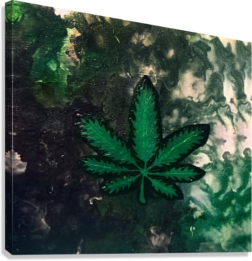 Sweet lemon Haze in Acrylic Canvas Print