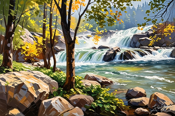 Cascade 01 by FFFrancois