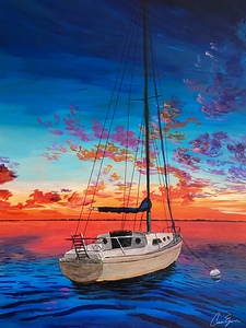 Sailboat Painting