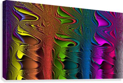 Vibrations Canvas Print