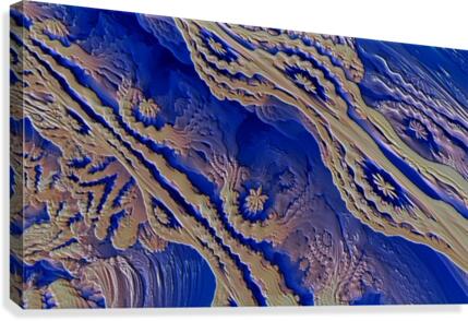 Flux Flow Canvas Print