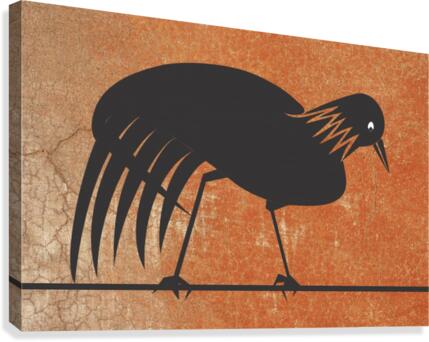 Oiseau Bird 4 Canvas Print