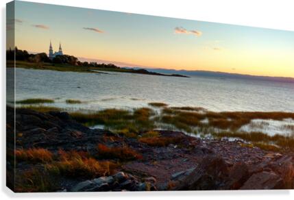 Fleuve River Canvas Print