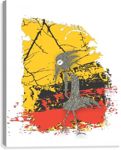 Vent dautomne Fall wind Canvas Print