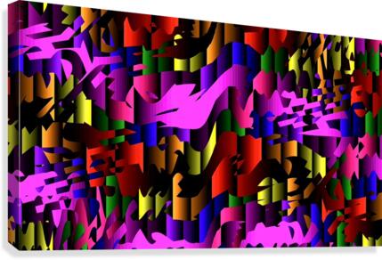 Entrelacement Intertwine Canvas Print