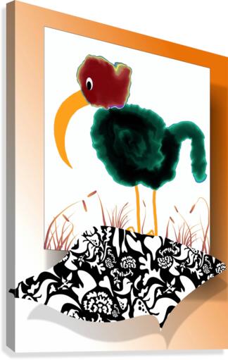 Oiseau Bird 7 Canvas Print