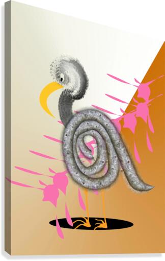 Oiseau Bird 5 Canvas Print