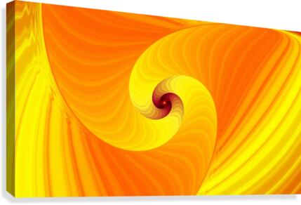 Entortillement Contorsion Canvas Print