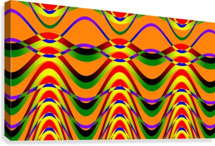 Fluctuation Canvas Print