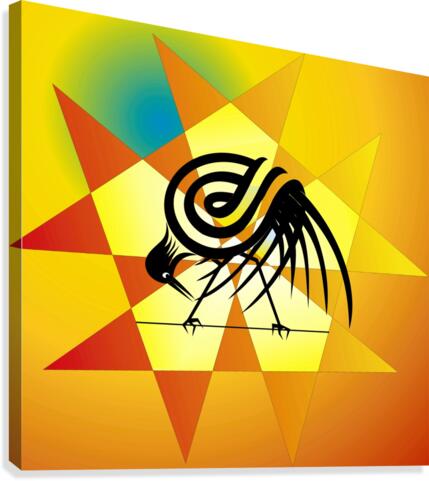 Oiseau Bird 21 Canvas Print