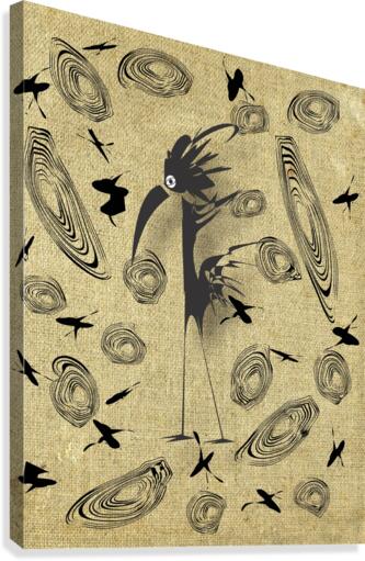 Oiseau Bird 22 Canvas Print