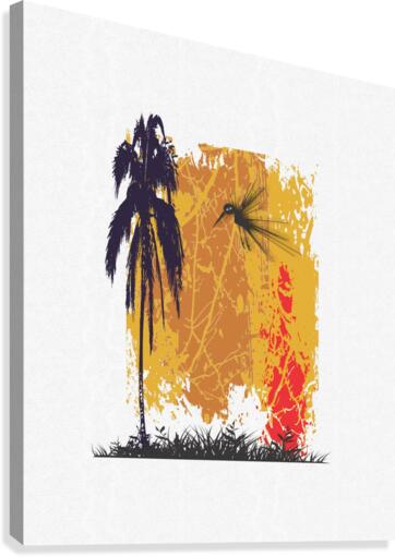 Oiseau Bird 10 Canvas Print