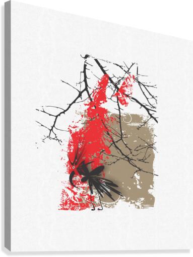 Oiseau Bird 11 Canvas Print
