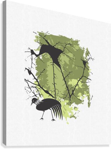 Oiseau Bird 12 Canvas Print