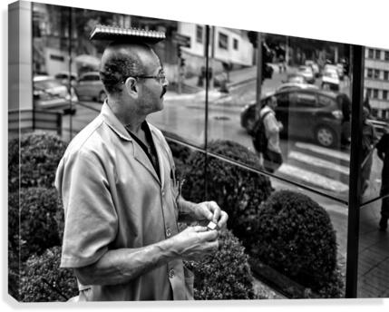 Catwalk Training Canvas Print