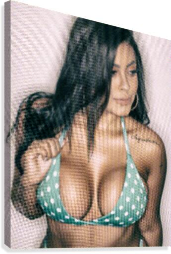 Busty Canvas Print