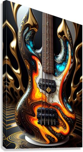 Guitar 4 Canvas Print