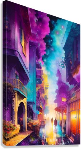 Full moon Canvas Print