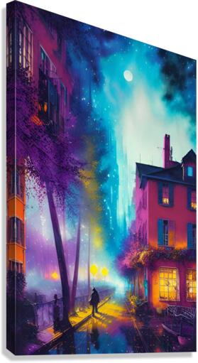 Night light  Canvas Print