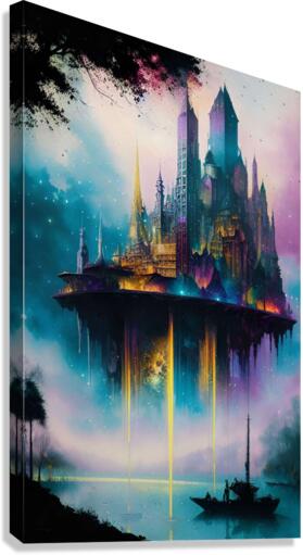 Floating City Canvas Print