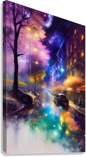 City lights Canvas Print