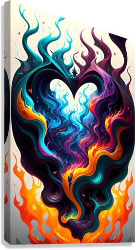 Overwhelmed Canvas Print
