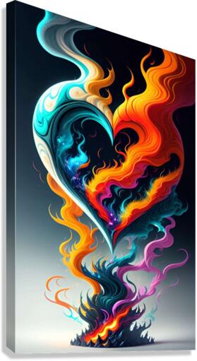 GOOD VS EVIL Canvas Print