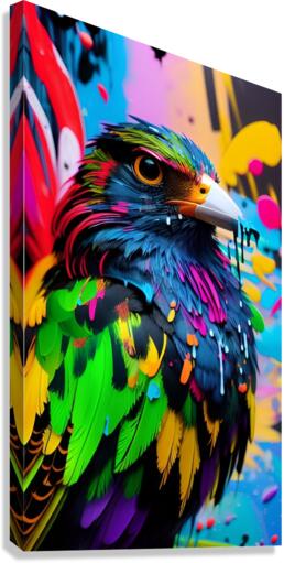 Creative Bird Canvas Print