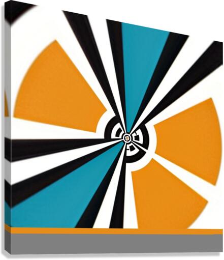 Geometric Design Canvas Print