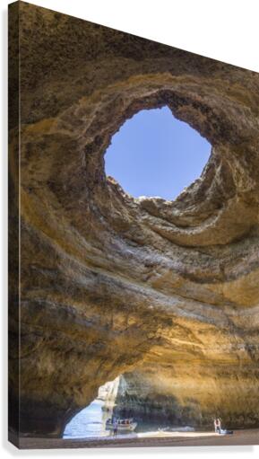 Benagil cave Canvas Print