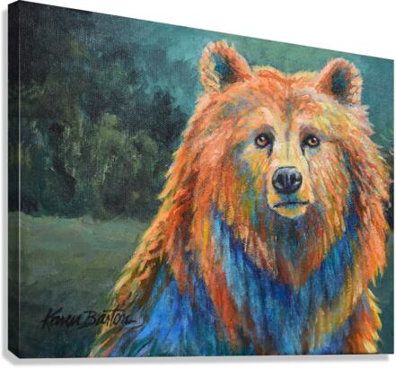 Bear Stare Canvas Print
