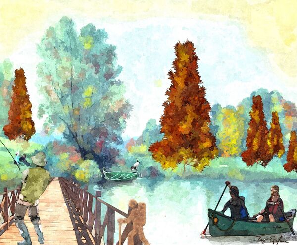 LAKE SI Print