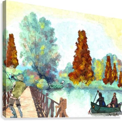 LAKE SI Canvas Print