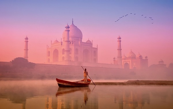 Mystic Taj Mahal India by Dreamwork