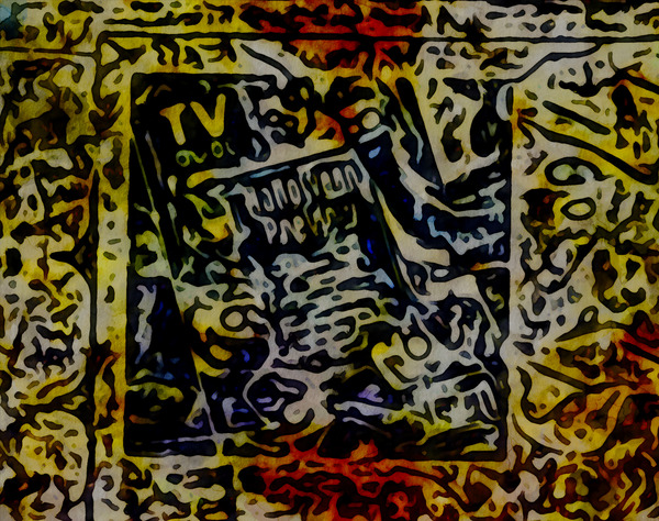 Simpsonian Oooze Print