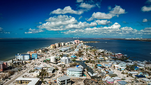 Fort Myers Beach Looking North Post-Ian 2