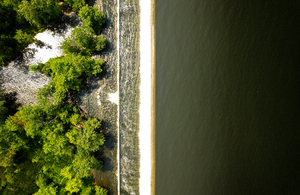 Geist Lake Dam