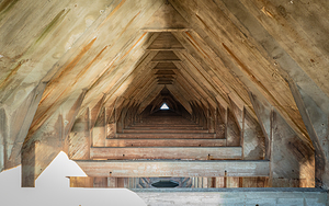 Marquette MI Ceiling of Harbor Ore Dock