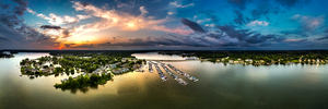 Geist Wolfies & Fall Creek Bridge Sunset