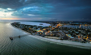 Fort Myers Beach at Twilight