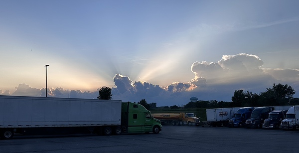 God’s Creative Light  Print