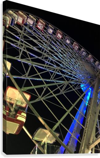 Giant wheel Canvas Print