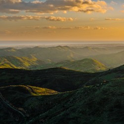 Caldeirao Mountains in Algarve