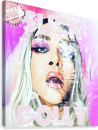Suck Dolly Canvas Print