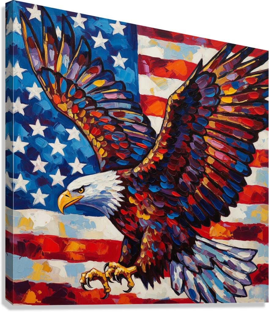 American Eagle Canvas Print